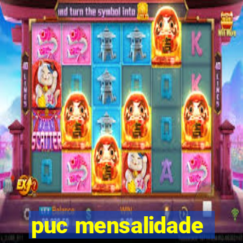 puc mensalidade