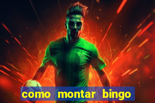 como montar bingo brinquedos toia