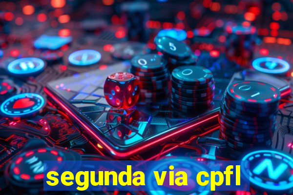 segunda via cpfl