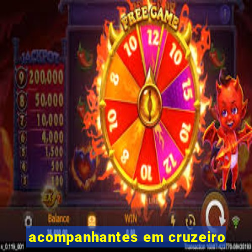 acompanhantes em cruzeiro