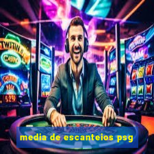 media de escanteios psg