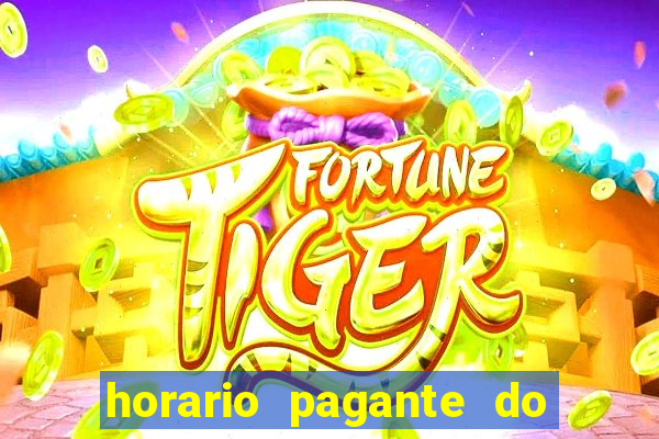 horario pagante do coelho fortune