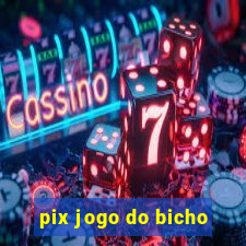 pix jogo do bicho