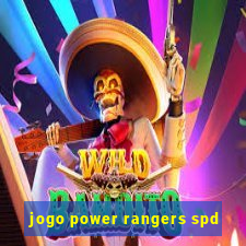 jogo power rangers spd