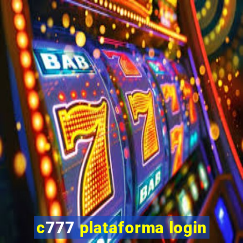 c777 plataforma login