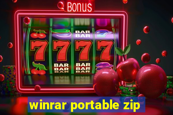 winrar portable zip