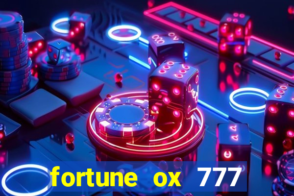 fortune ox 777 fortuna 77