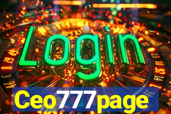 Ceo777page