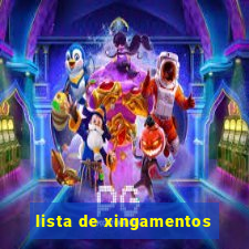 lista de xingamentos