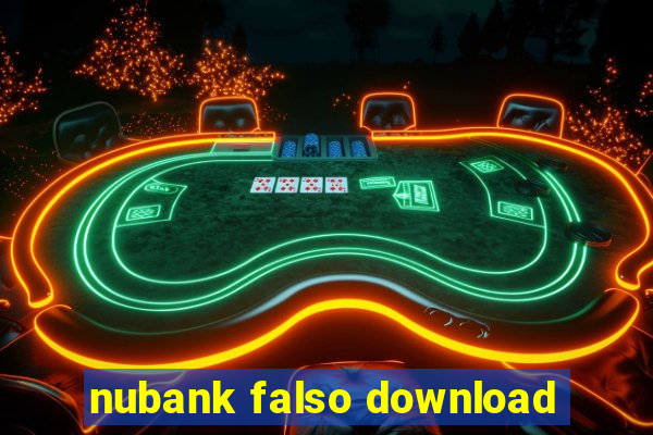 nubank falso download