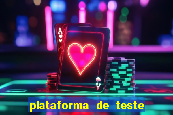 plataforma de teste pg demo