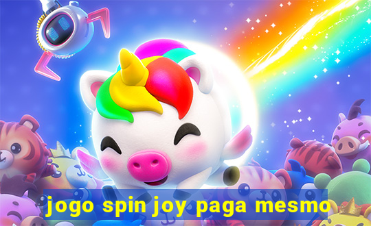 jogo spin joy paga mesmo