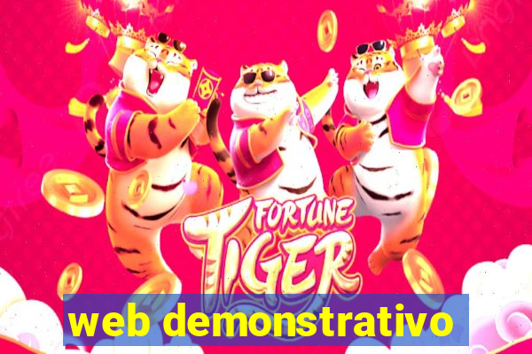 web demonstrativo