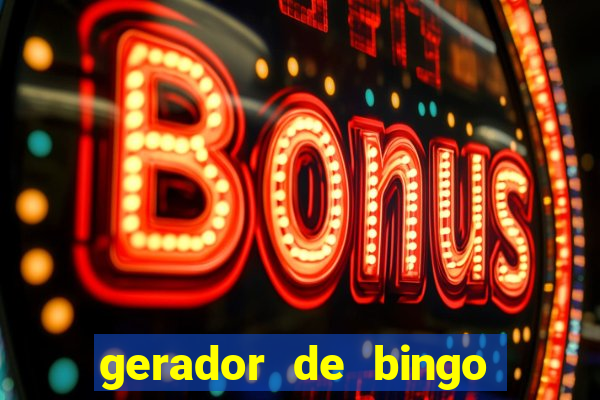 gerador de bingo cha de bebe